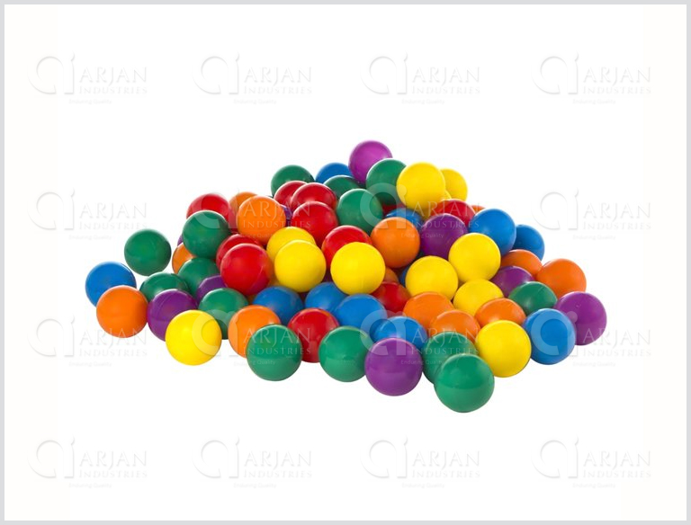 plastic metal balls